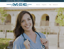 Tablet Screenshot of medicalcareercollege.net